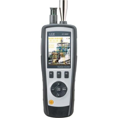 2020 Hot Sales Particle Counter with TFT color LCD display & Camera Functions