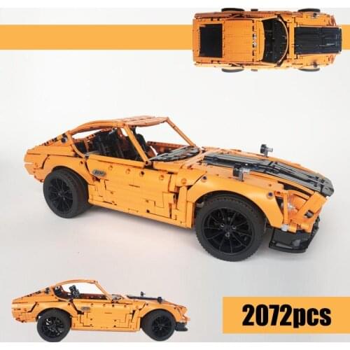 2021 New 2072PCS 240Z Fairlady 911 GT3 RS Sports Car DIY Model MOC-26511 Building Blocks Bricks Toys for Kids Birthday Gifts