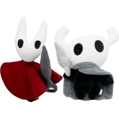 30cm Hot Game Hollow Knight Plush Toys Figure Ghost Plush Stuffed Animals Doll Brinquedos Kids Toys For children Christmas Gift