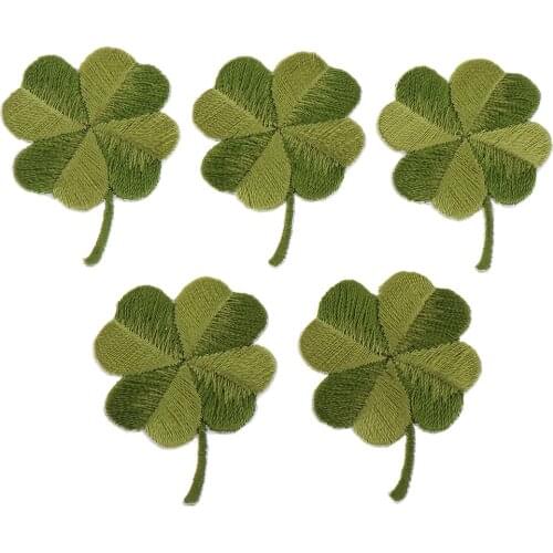 5pcs Embroidered Iron on Applique Decorative Patch Sewing Accessories