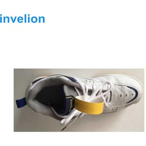 500pc/lot 860-960mhz Shoe Tag for RFID Marathon timing system easy to detect working with mat ground antenna
