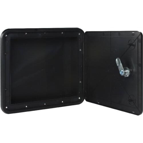 Camper Accessories Boat Motorhome Key Lock Multi-Purpose Cable Hatch Black Caravan Accessories