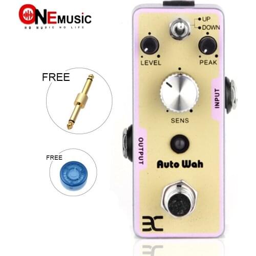 EX Micro Pedal Guitar Effect Pedal Auto Wah Pedal True Bypass Guitar Accessories