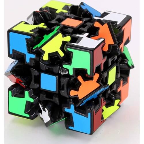 3x3 Gear Puzzle Twist Cube Magic Cube Strange Shape Speed Cube Professional Logic Game Educational Toys For Children Adults Gift