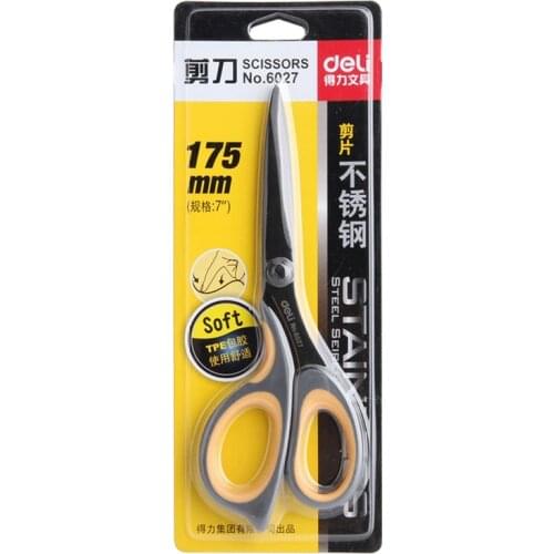 Stationery 6027 alloy scissors artists handmade household cutting creative fashion office classroom supplies Learning Stationery