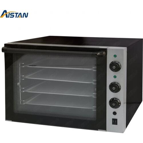 EC01C Commercial Professinal Electric High Power Double Fans Convection Oven Bakery Equipment 4 Trays with Spray Function