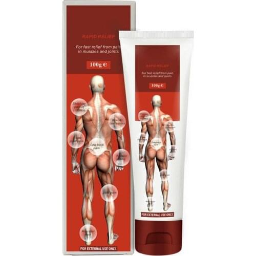 Sour Ointment 100g Massage Cream Joints Analgesic Stiff Neck Back Strain Quickly Relief Muscle And Joints Bone Pain Herbal Cream
