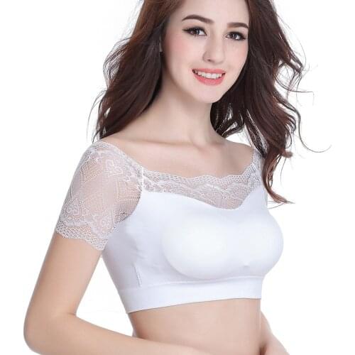 Fashion Intimates Sexy Lingerie Camisoles Women Lace Top Wrap Bralette Tanks Top Seamless Underwear Female Crop Tops Camisole