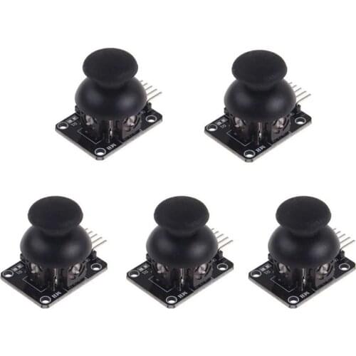 5pcs/lot Modules For Arduino Dual-axis XY Joystick Module Higher Quality PS2 Joystick Control Lever Sensor KY-023 Rated 4.9 /5