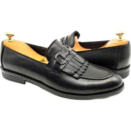 DeepSEA Male Genuine Leather Shoes Iron Buckles Injection Based Business Office Career Casual Wedding Groom Meeting 2104493