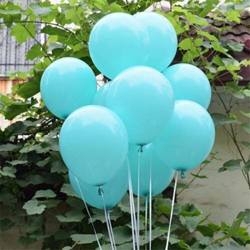 50pcs/lot 10Inch 21 Colors Tiffany Latex Helium Balloons Inflatable Wedding Balloon Children Birthday Party Decoration Air Balls