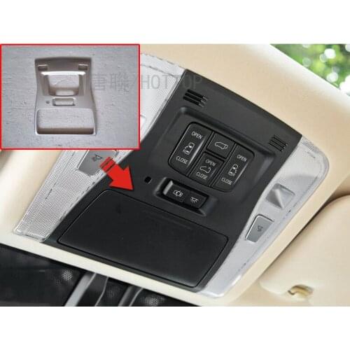 New ! Abs Chrome Trim Reading The Light Box Chromed Inner Front Reading Light Box For Toyota Alphard 2016-2020 Car Styling