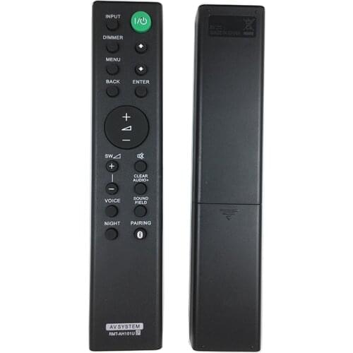 NEW remote control RMT-AH101U FOR sony HT-CT380 HT-CT780 SA-CT380 SA-WCT780 soundbar system