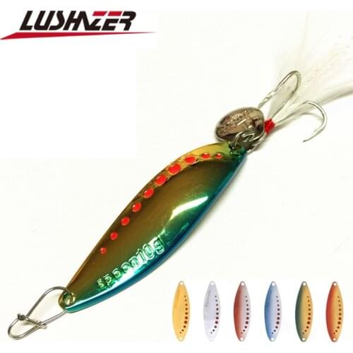 Fishing spoon 5g 7.5g 10g 15g 20g metal lures iscas artificiais bait bass carp winter ice fishing lure fishing tackles