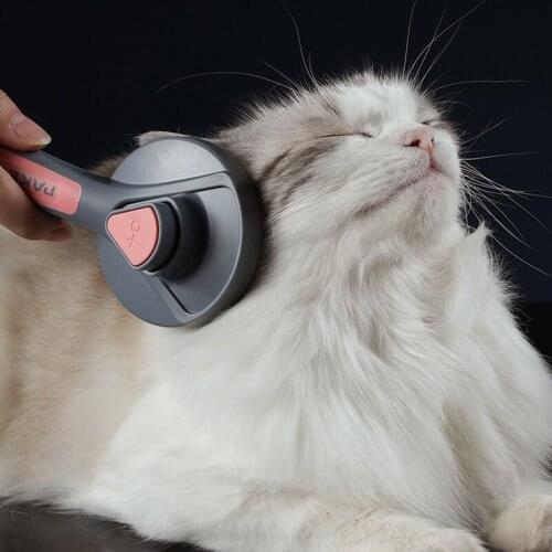 Cat Comb Hair Cleaner Dog Pet Needle Comb Self Cleaning Brush Grooming Brush for Dogs and Cats Bath Cleaning Special Supplies