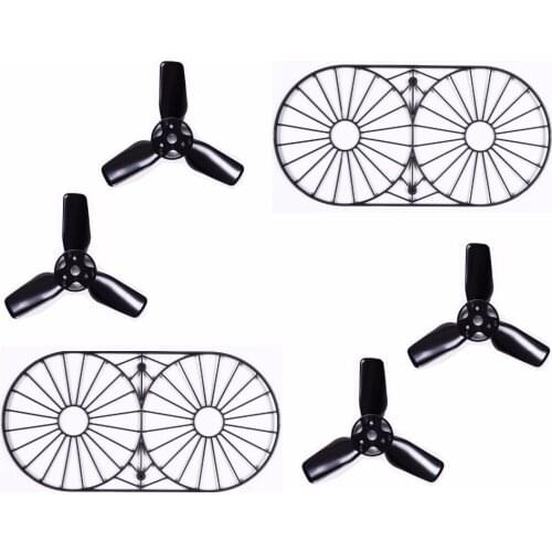 SIMTOO MOMENT Foldable Selfie Drone spare parts Protective cover and blade set (all black)