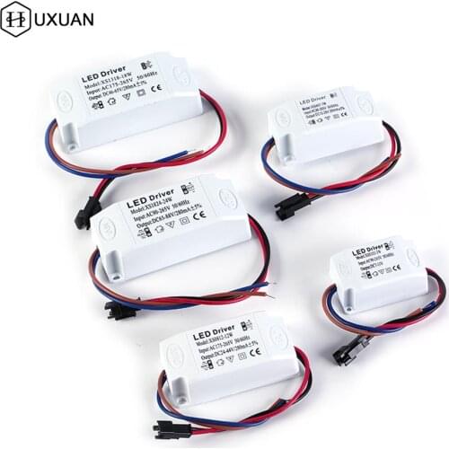 LED Constant Driver 1-3W 4-7W 8-12W 13-18W 18-24W 280mA Power Supply Light Transformers For LED Downlight Lighting AC90-256V