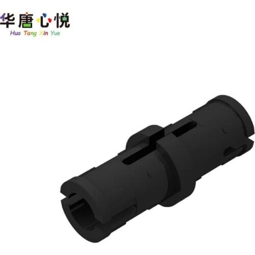 MOC Assembles Particles 2780 Two-end Bolt Pin Black 20 Pcs Connectors Parts Building Blocks Toys For Kids Education Compatible