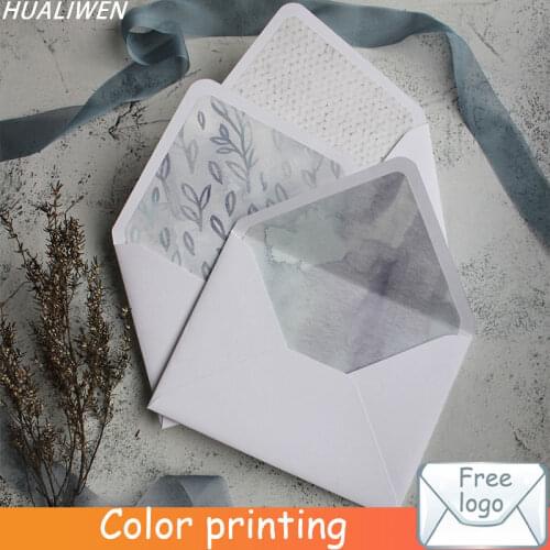 5pcs/lot 140mm X 190mm Ice and Snow Pattern Envelope Western Greeting Card Envelope Wedding Invitation Postcard Gift Envelope