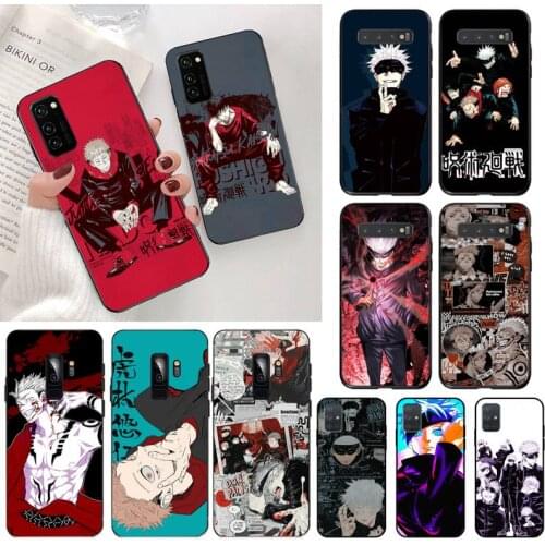 Jujutsu Kaisen Uchida Yuuma Gojo Satoru Phone Case for Samsung Galaxy S20 FE plus Ultra S6 S7 edge S8 S9 plus S10 5G lite 2020