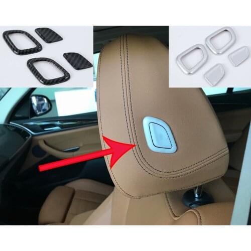 For BMW X3 G01 2018 Interior Seat Headrest Pillow Adjust Button Cover Trims