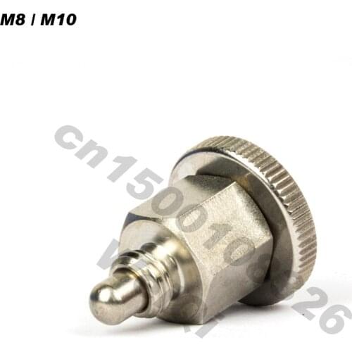 Indexing plungers , spring plunger,spring bolt,return type ,all stainless steel,coarse thread ,M8 M10