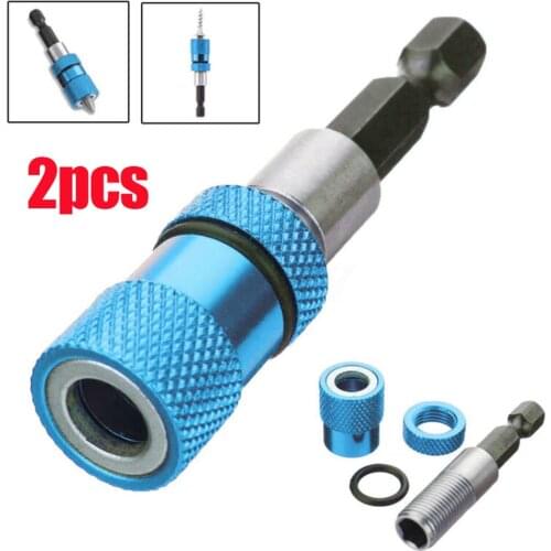 Magnetic Screw Bit Holder Drywall Hex 66mm length 1/4 Inch Screw Depth Bit