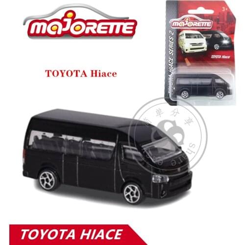 Majorette 1/64 TOYOTA HIACE SERIES 2 Cars Hot Pop Kids Toys Motor Vehicle Diecast Metal Model