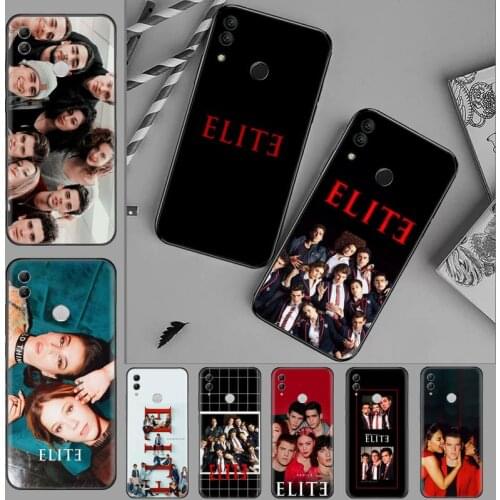 Spanish TV series Elite Custom Soft Phone Case For Huawei Honor 7C 7A 8X 8A 9 10 10i Lite 20 NOVA 3i 3e