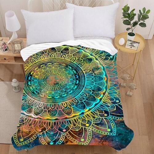 Mandala Duvet Cover Set Bedding Soft Comforter Pillow Pillowcases Comforter Bedding Set