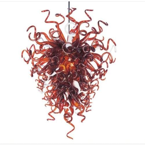 Latest Hot Selling Good Quality LED Light Source Murano Glass Chandelier for Wholesale