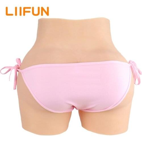 Upgrade Silicone Realistic Vagina Panties Shemale Crossdresser Pussy Pants Transgender Artificial Sex Fake Underwear Lift Hip 18