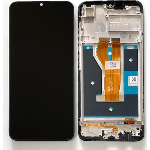 Original 6.5" For Oppo Realme C11 2021 RMX3231 LCD Display Screen Frame+Touch Panel Digitizer For RealmeRealme C11 (2021)