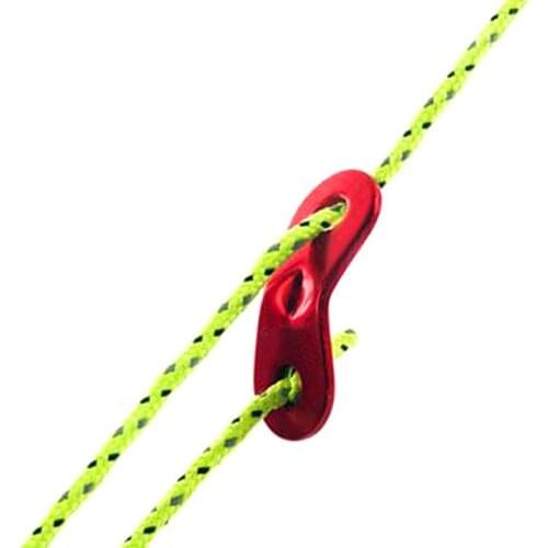 Outdoor Camping Tent Parachute Cord Rope Buckle Aluminum Alloy Cord Buckle Tensioners Fastener Travel Kit Tools