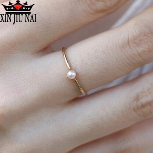 European and American popular gold simple asteroid ring inlaid Rhinestone female model jewelry elegant temperament women ring