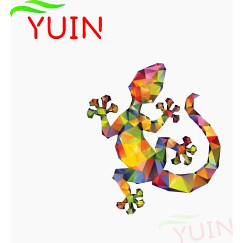 Lovely House Lizard Cartoon Style Animal Car Sticker Fashion Motorcycle Auto Accessories PVC Decoration Waterproof Decal 10*11cm
