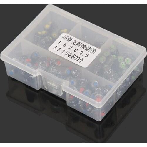 Fishing tackle fishing supplies combined scale lead soft heart quick lead lead sinker lead leather fishing tackle gadgets