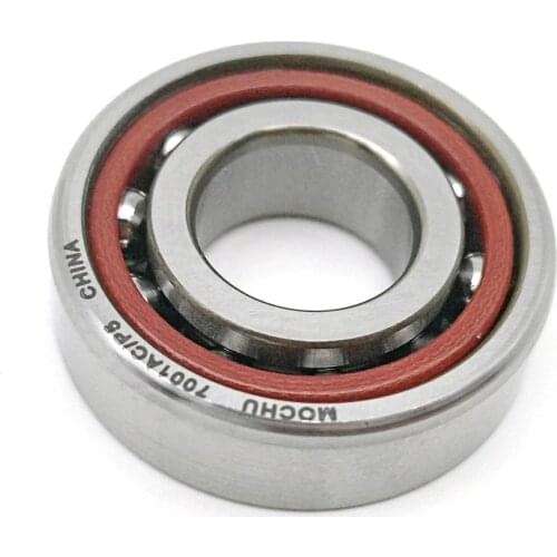 1pcs MOCHU 7001 7001AC 7001AC/P5 12X28X8 Angular Contact Bearings Spindle Bearings CNC ABEC-5 25 Contact Angle
