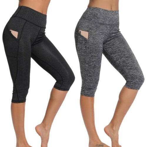 Women yoga Leggings With Pocket Push Up High Waist Gym Sport Fitness Workout trousers Jogging Female Stretchy Fitness Pants