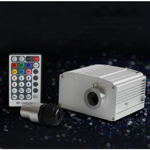 10W Twinkle Engine RGBW LED Fiber Optic Driver Light Source Aluminum Generator Starry star ceiling Bedroom Sauna Decor DIY Lamp