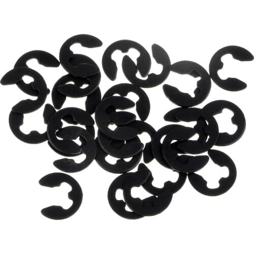 30pcs 02037 E-Clip Buckle for HSP 1/10 Remote Control Model Car Accessories