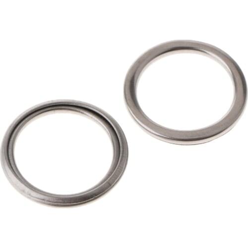 50 Pieces Oil Drain Plug Crush Washer Gaskets for Toyota 4Runner Highlander