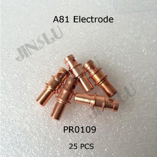 A81 Electrode PR0109 25 pcs After Market Air Plasma Cutting Torch Consumables SALE1