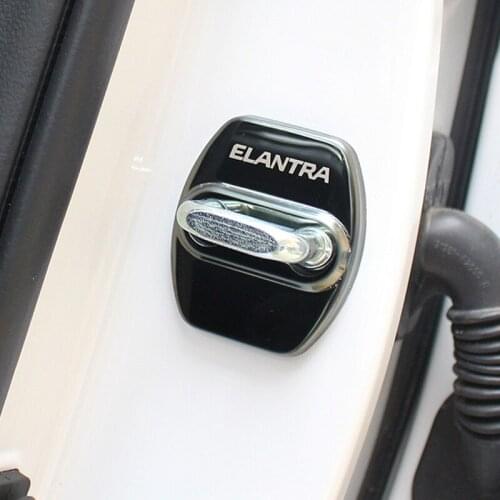 Interior accessories For Hyundai Elantra 2016 2017 2018 2019 2020 accessories Car door lock buckle protector cover sticker
