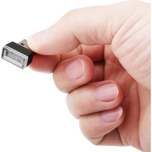 Car USB LED Atmosphere Lights Decorative Lamp for Audi Q3 Q5 SQ5 Q7 A1 A3 S3 A4 S4 RS4 RS5 A5 A6 S6 C6 C7 S5 A7 S7 A8