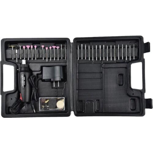 60pcs in 1 Electric Drill Set Grinder Engraving Pen Mini Sanding Machine Rotary Tool Grinding Machine Accessories for Dremel