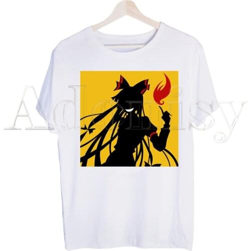 Touhou T Shirts Print O-Neck Short Sleeve Regular Mens Heigh Quality Men Hip-Hop T Shirt