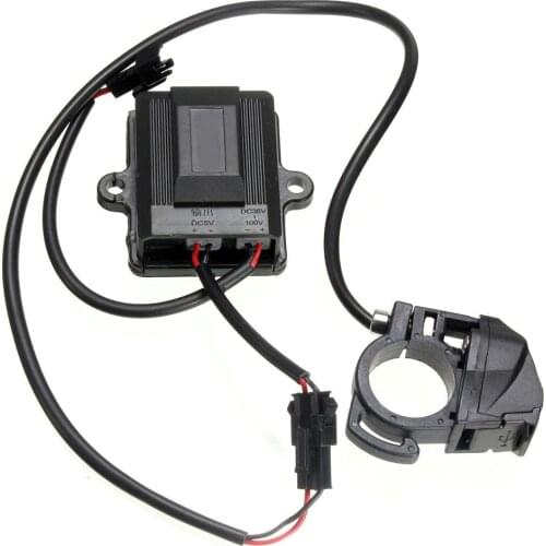 HOT-USB Port Electric Car Bicycle Dynamo Generator Charger Adapter for 36-100V electric car