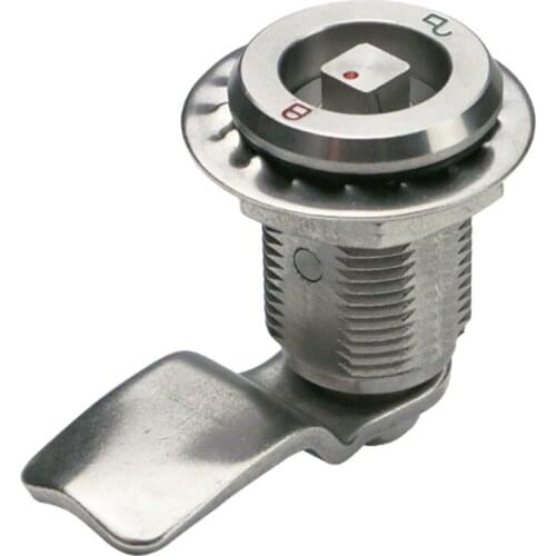 MS816-4Drail lock stainless steel 304 retractable tongue lock 7 * 7 square lock for EMU high speed railway