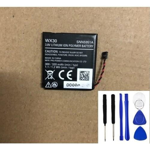 New original WX30 For Motorola 360 1st Gen SNN5951A 3.8V Replacement Battery tool